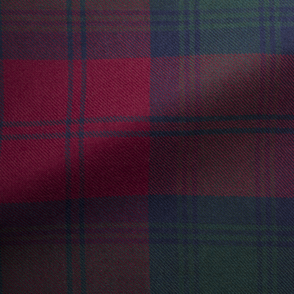 Lindsay Modern Tartan Fabric-7286