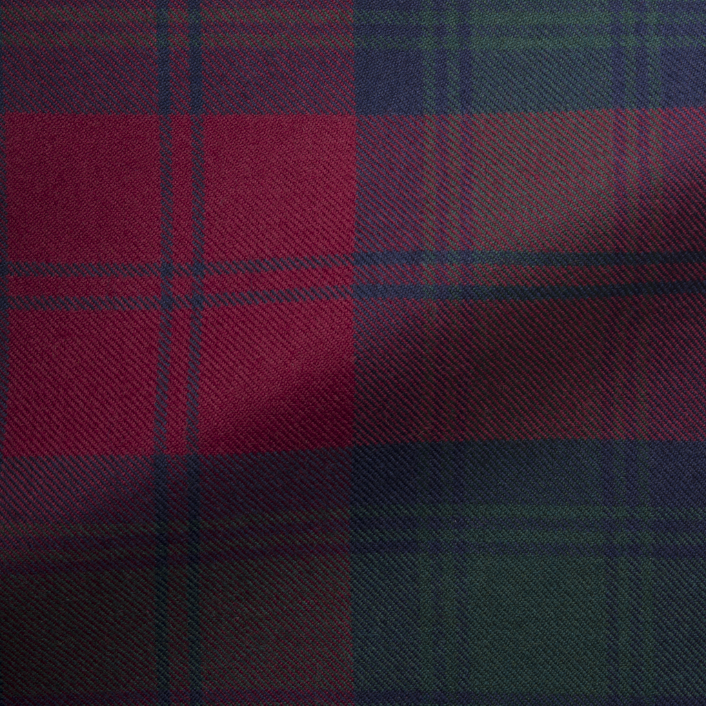 Lindsay Modern Tartan Fabric-7288