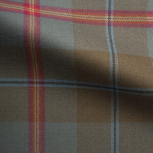 Young Weathered Tartan Fabric-7326