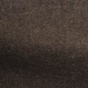 Wool Herringbone Fabric-Laird Brown-0