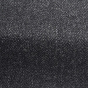 Wool Herringbone Fabric-Fisherman's Storm Grey-0