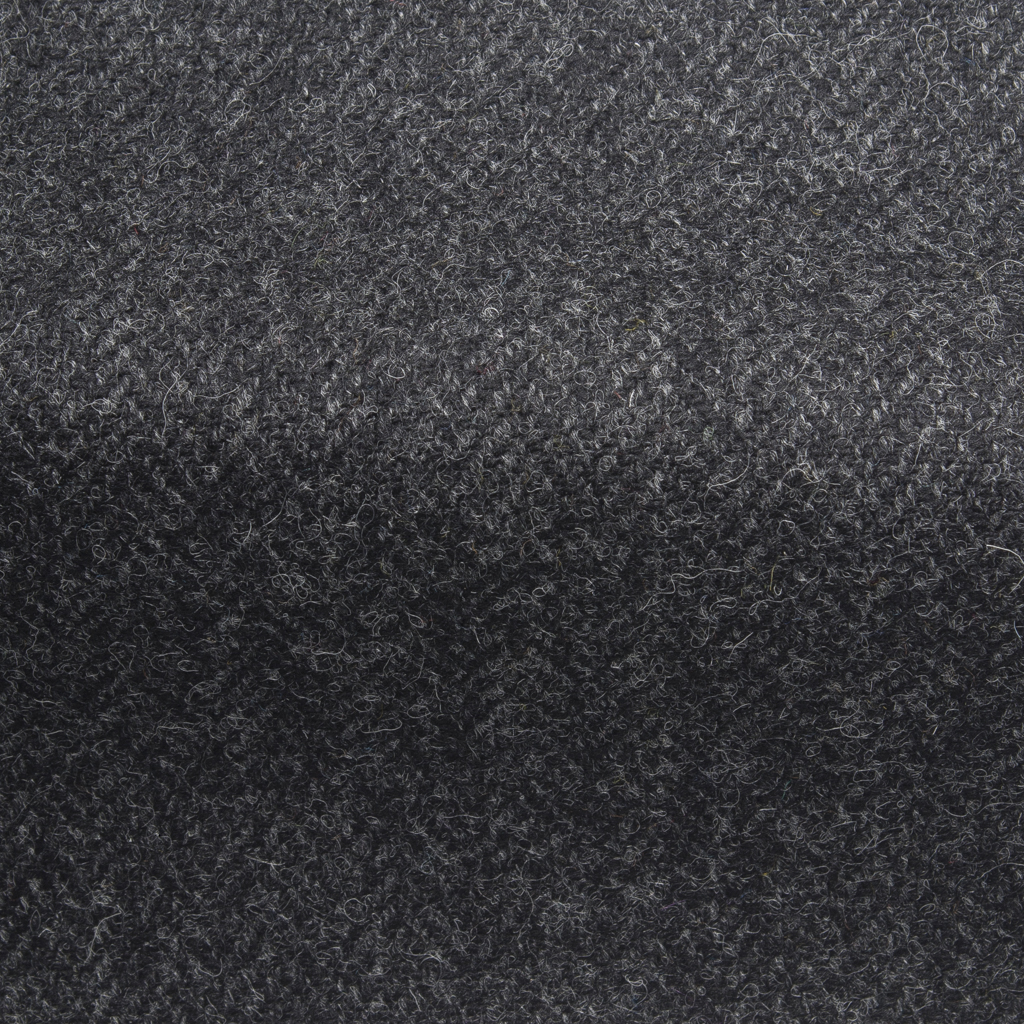 Wool Herringbone Fabric-Fisherman's Storm Grey-0