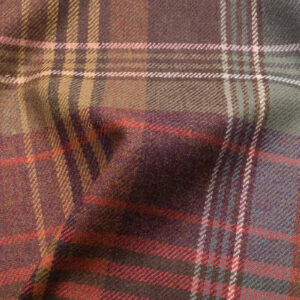 Plaid Fabric-Clover