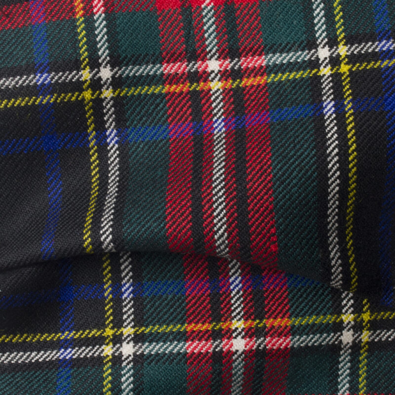 tartan furnishing fabric