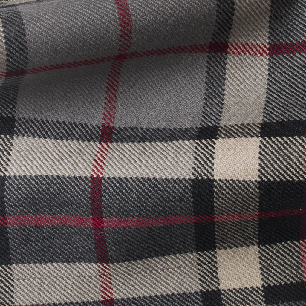 Thompson Grey Muted Tartan