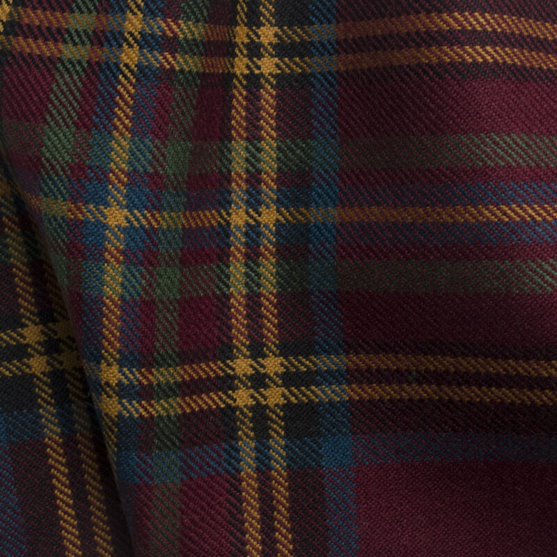 purple, burgundy colour tartan