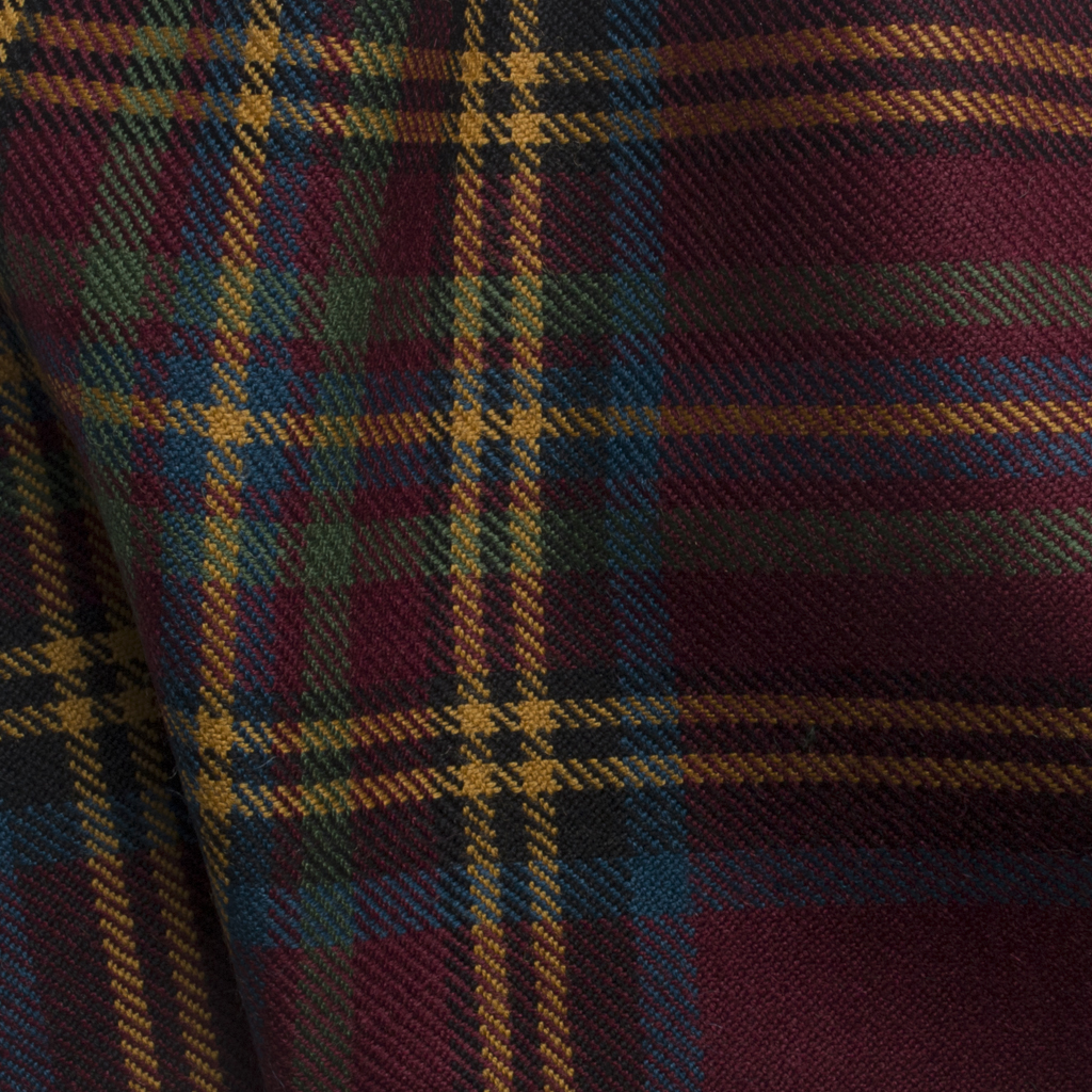 purple, burgundy colour tartan