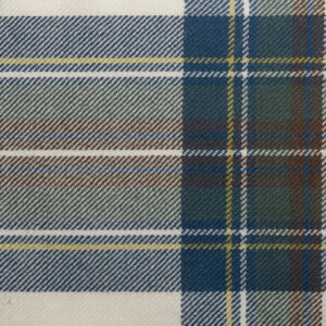 The STUART Tartan Collection Stewart Blue Dress Muted