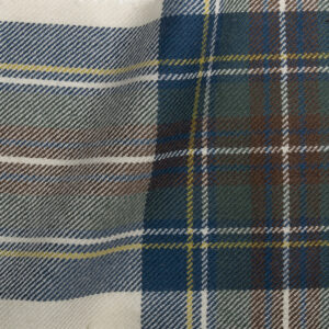 The STUART Tartan Collection Stewart Blue Dress Muted