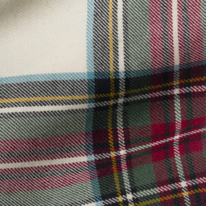 The STUART Tartan Stewart Dress Muted
