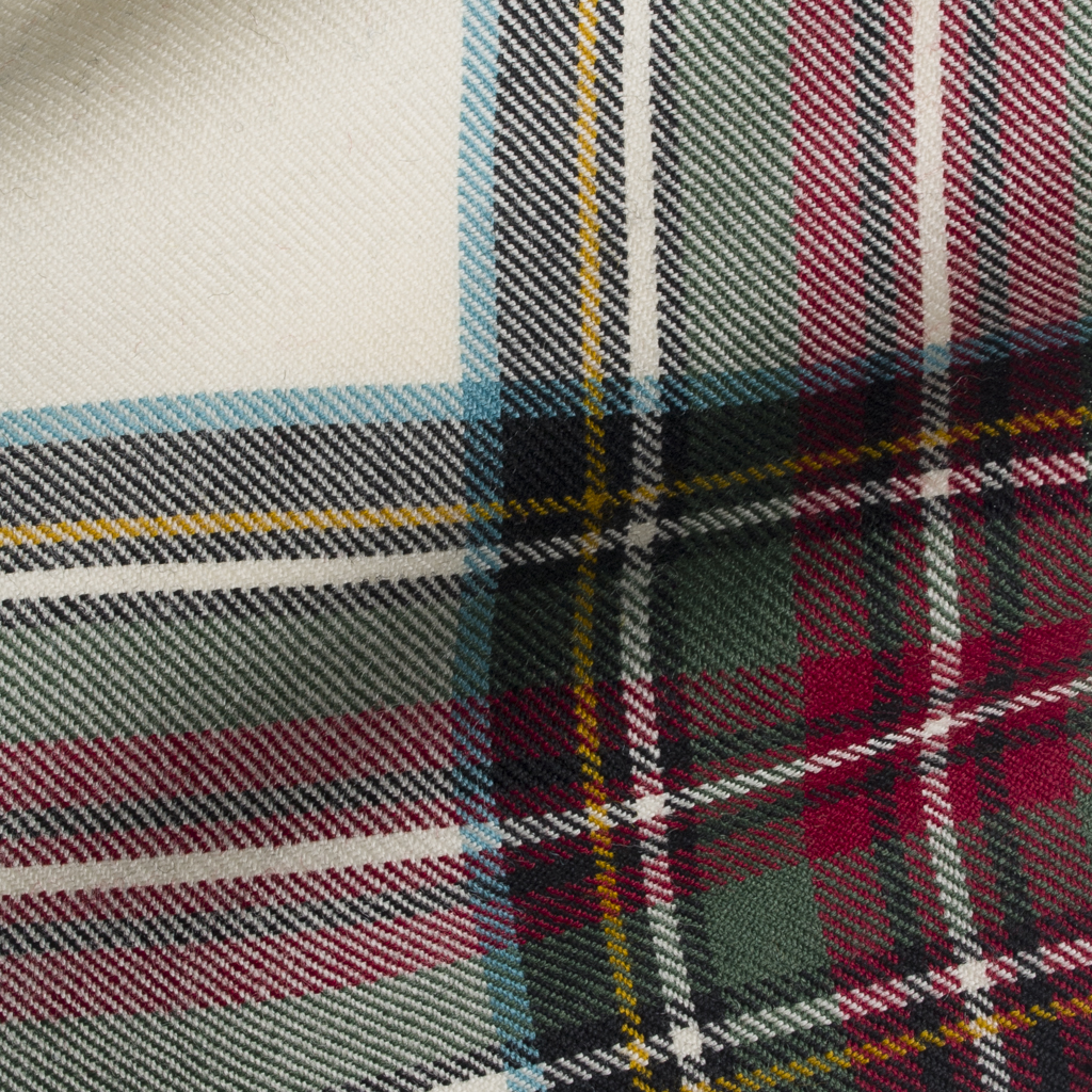 The STUART Tartan Stewart Dress Muted