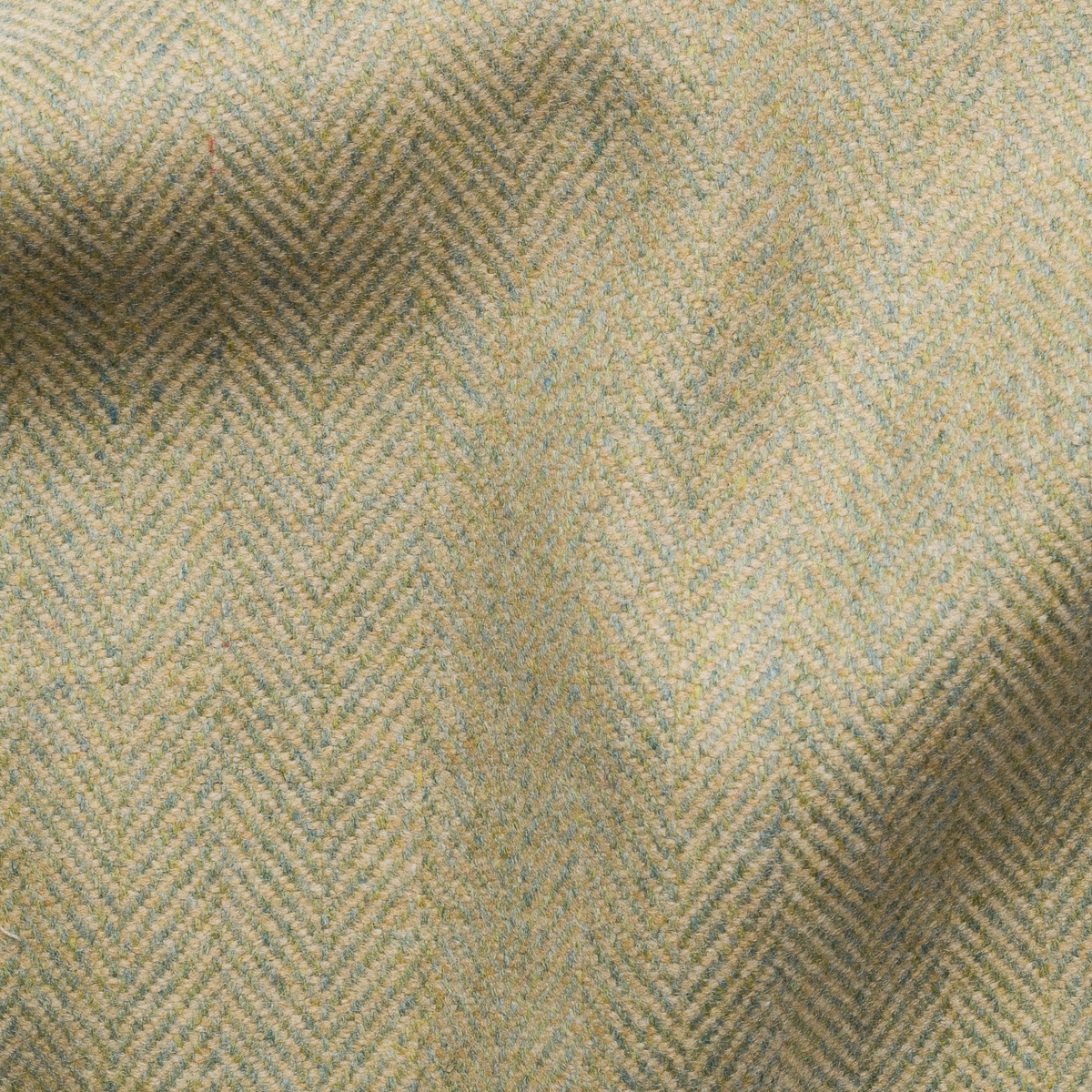 Hathaway-Wool Herrringbone Fabric-Citrus