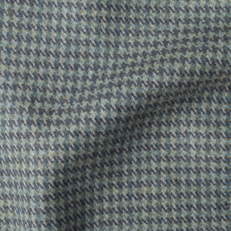 houndstooth fabric in green