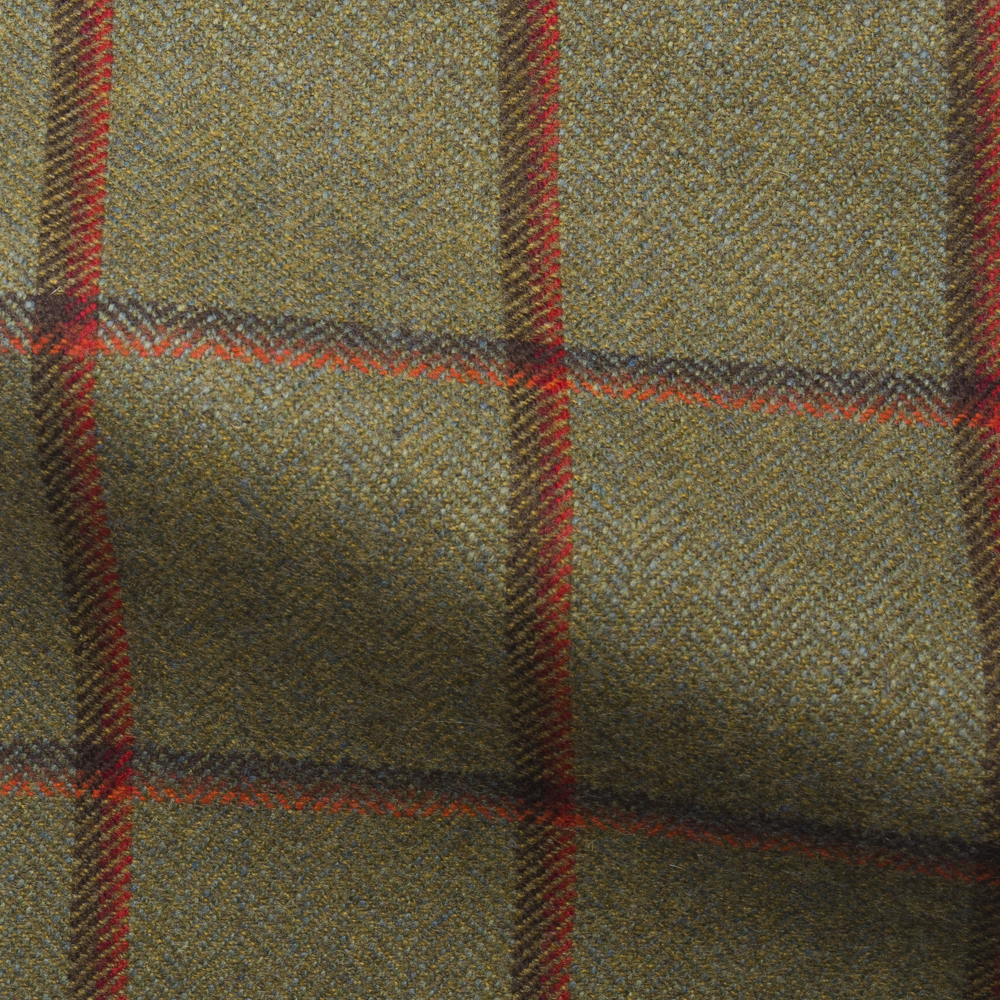 check tweed fabric