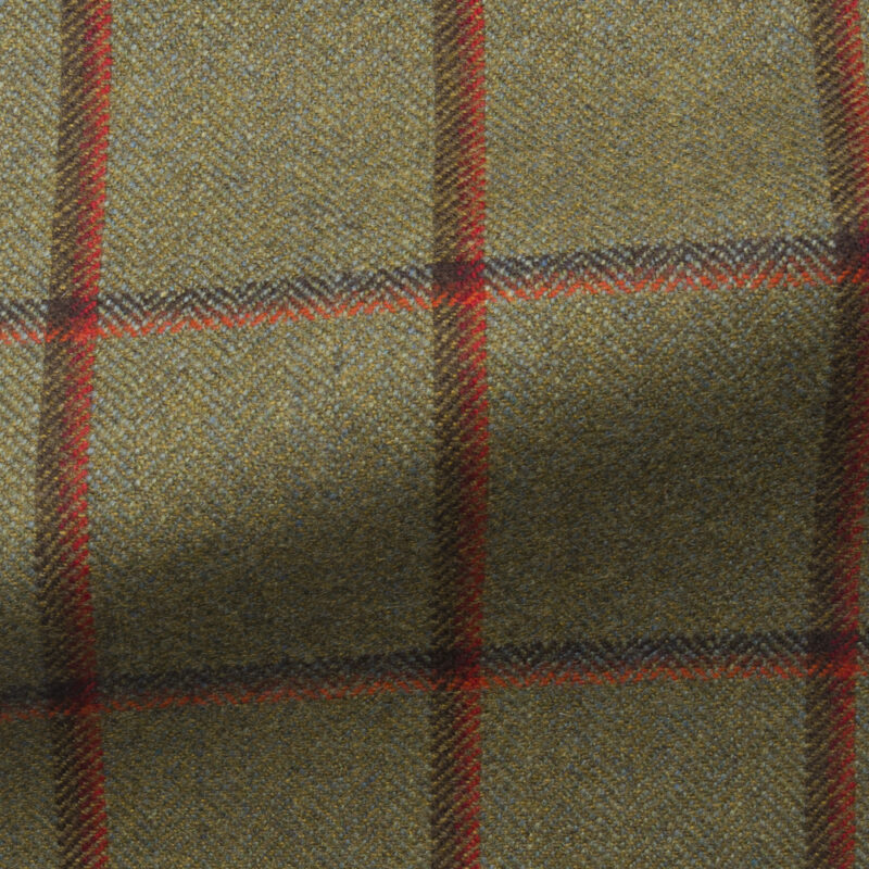 check tweed fabric