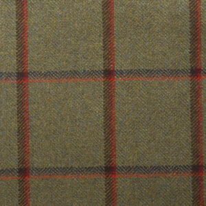 check tweed fabric
