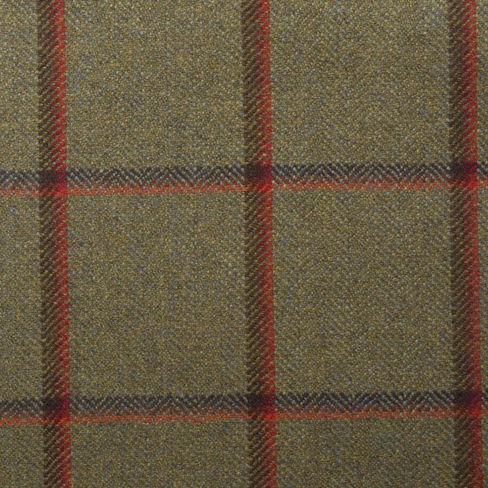 check tweed fabric