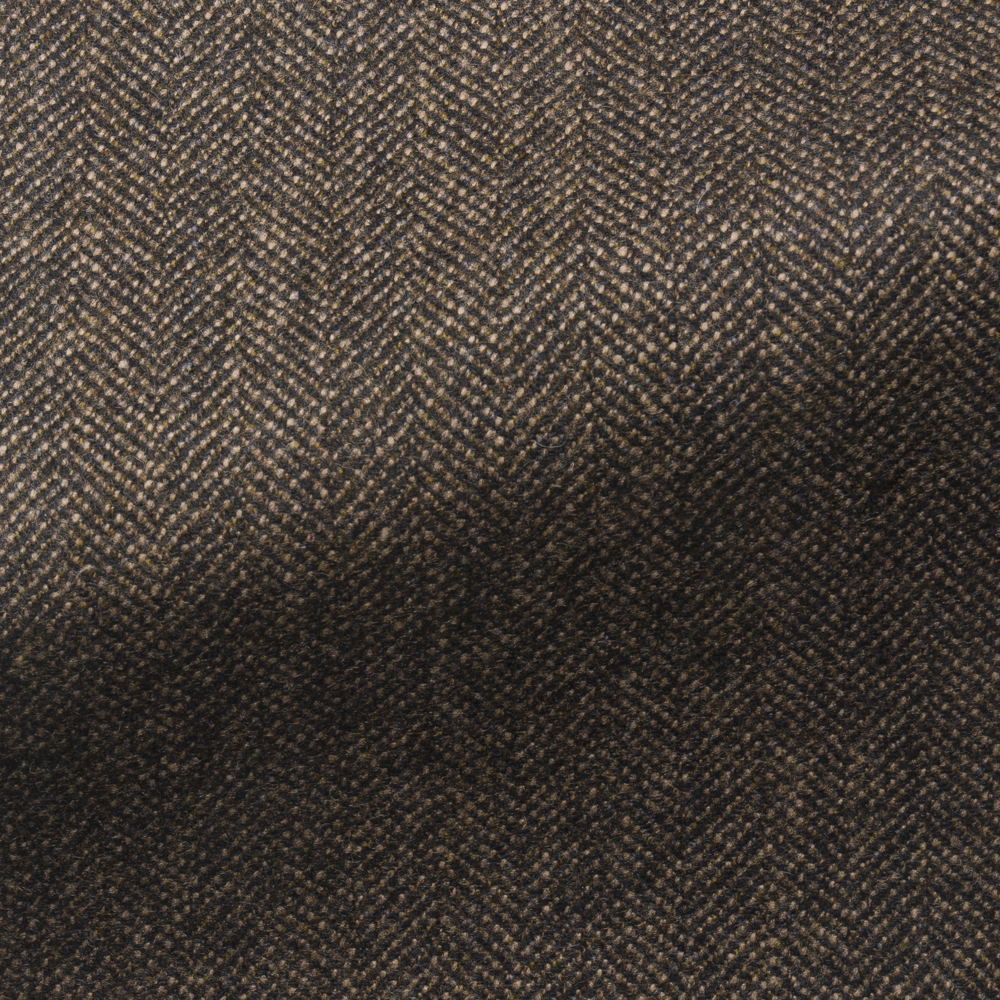 Goodwood Herringbone Tweed furnishing fabric in a dark brown colour Goodwood Herringbone Tweed furnishing fabric in a dark brown colour