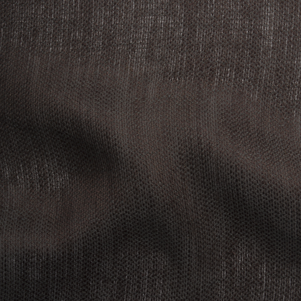 Brianza Linen Semi Sheer in Tobacco Brown-6699