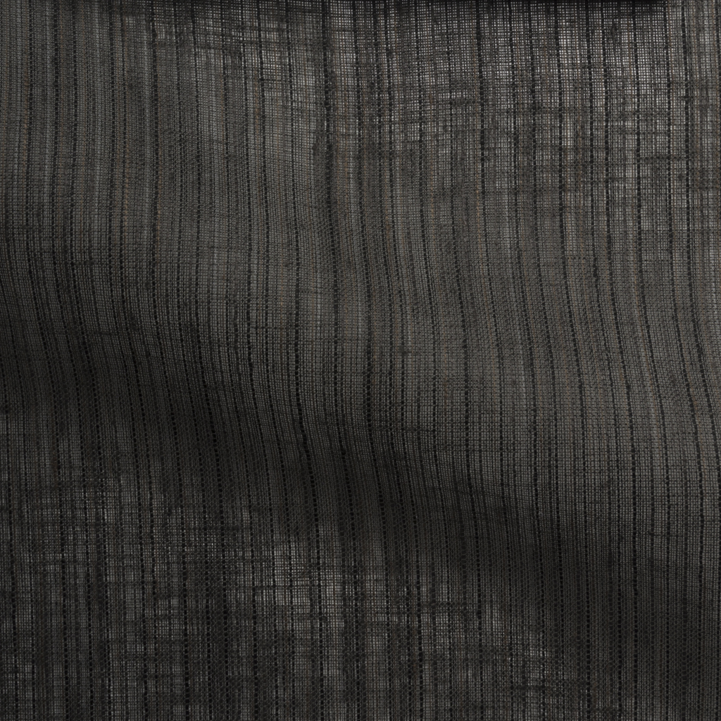 Varese-Linen-Semi-sheer-Black-6633