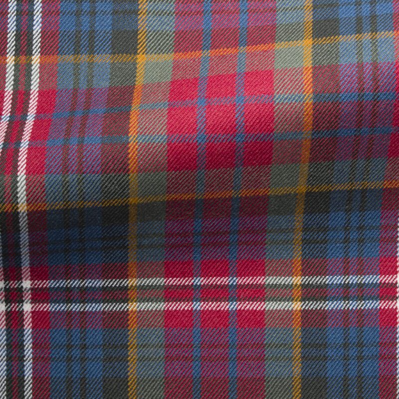 Red McPherson Muted Tartan