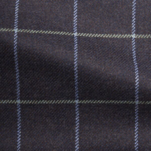 Midhurst Blue-Windowpane Check Fabric-36660-8163