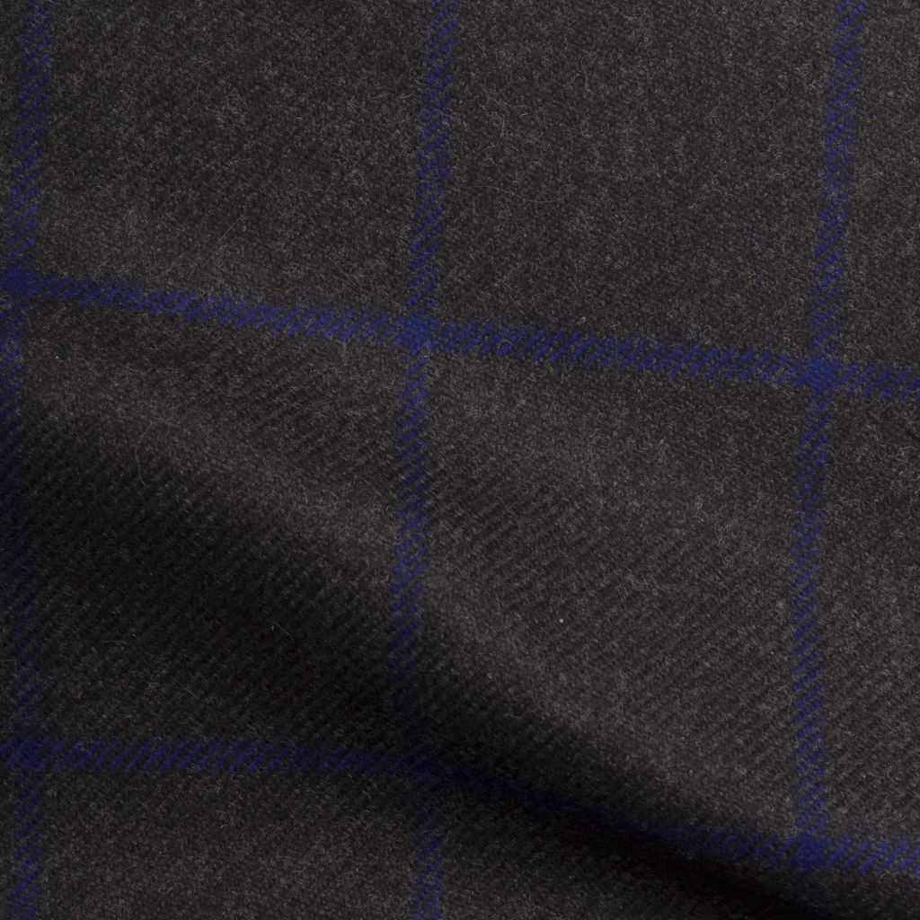 Midhurst Black Blue Windowpane Check Midhurst Black Blue Windowpane Check