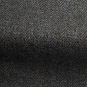 Aviemore Wool Herringbone Fabric-Groucer Grey-9710