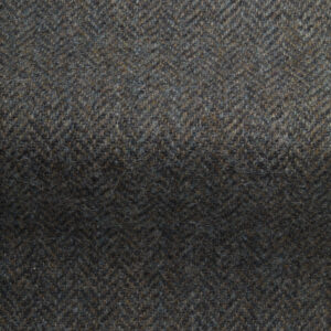 Aviemore Wool Herringbone Fabric-Groucer Grey-9712