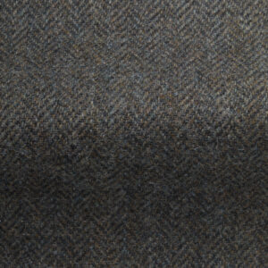 Aviemore Wool Herringbone Fabric-Groucer Grey-0