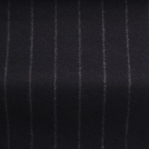 Fontwell - Chalk Stripe Flannel in Very Dark Blue - 238-0