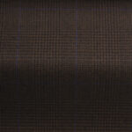 Fontwell - Prince of Wales Check Flannel in Chocolate - 231-0