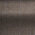 Fontwell - Prince of Wales Check Flannel in Coffee - 333-0