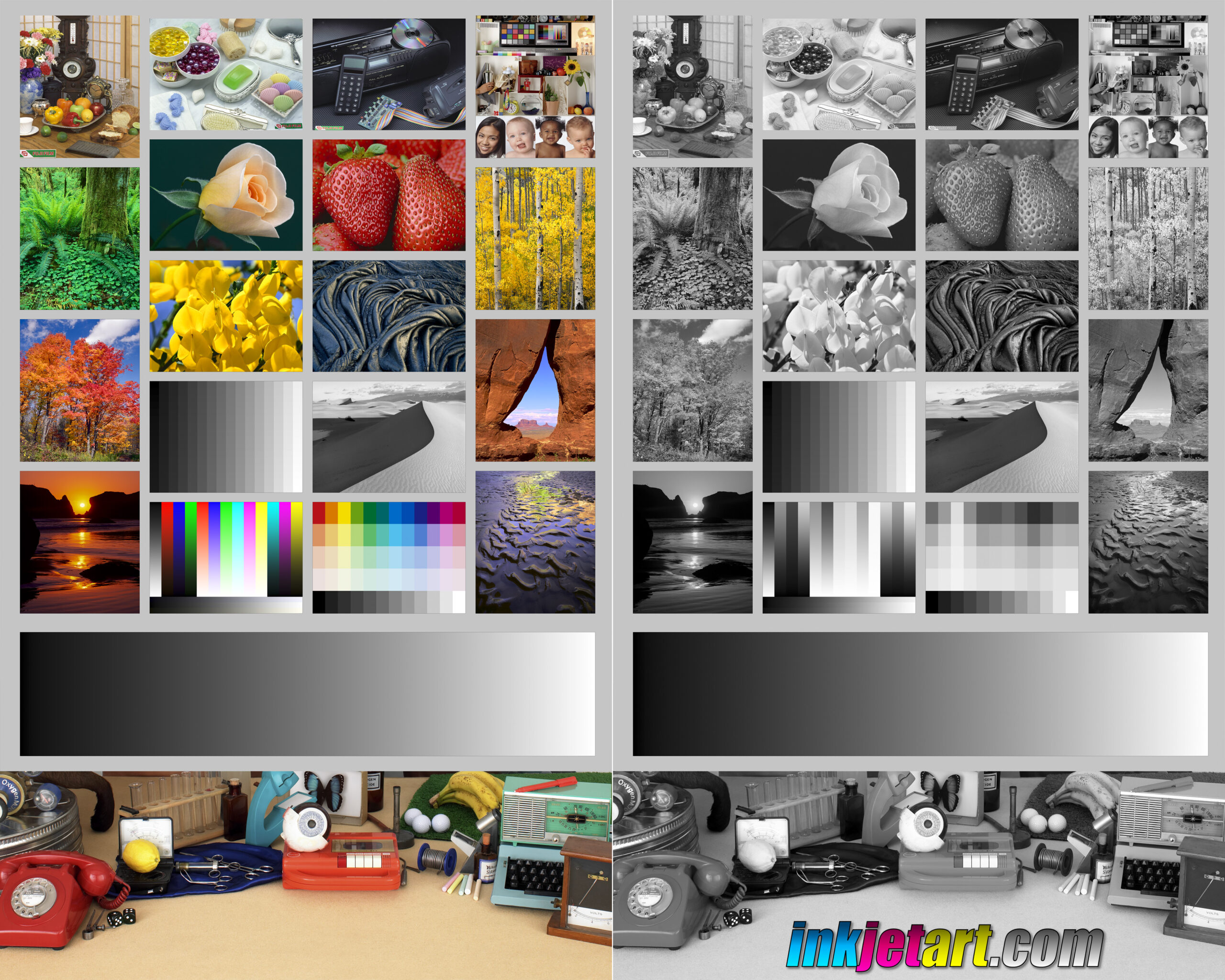 colour step card