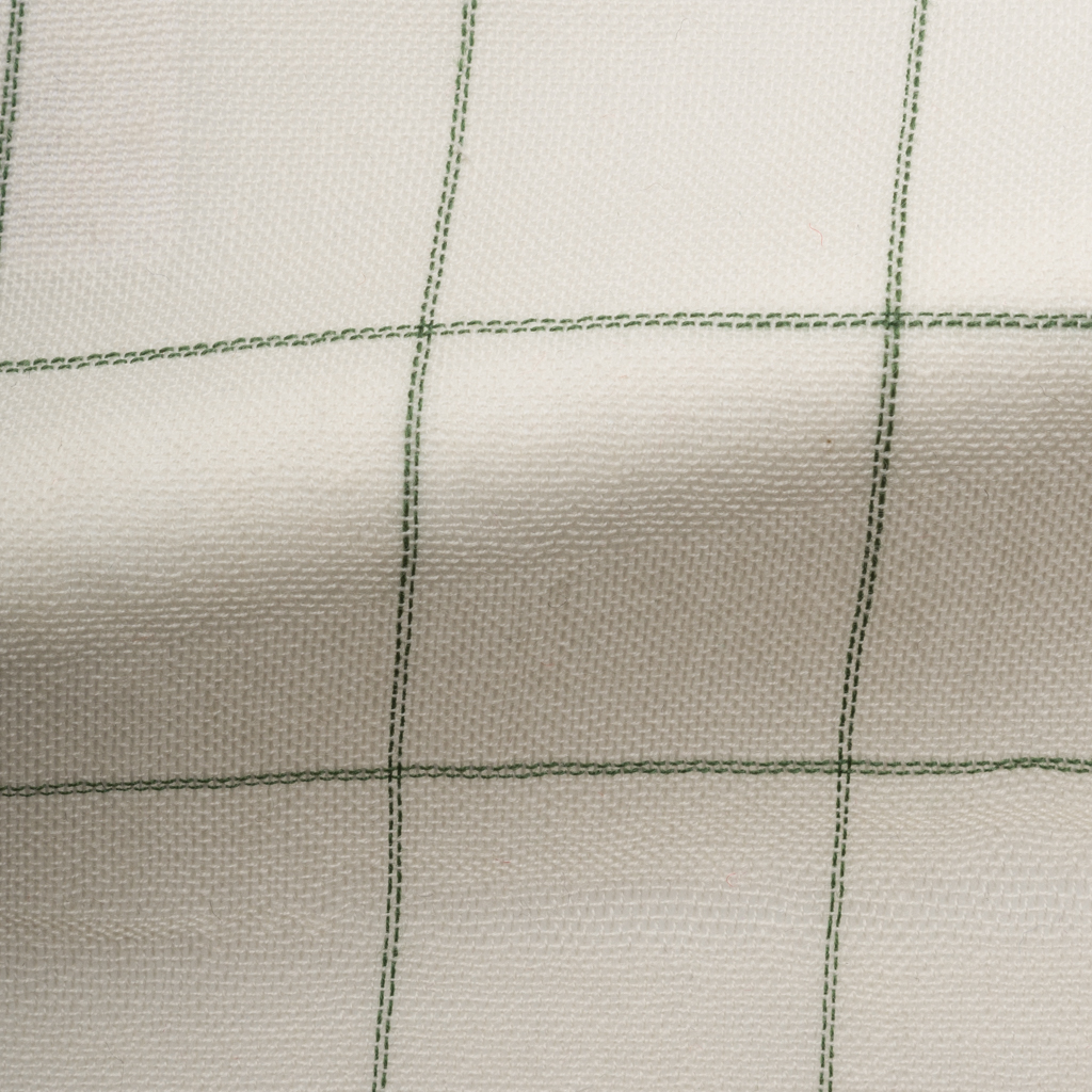 Almo-Sheer Fabric-Cedar Check-0