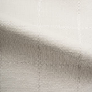 Bright-Sheer Fabric-Ivory with an Ivory Check-0