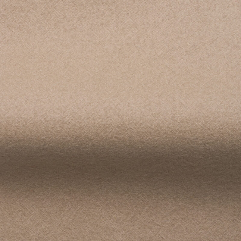 melton wool fabric in a stone colour