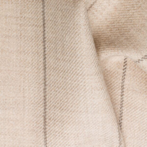 Cadogan-Wool Stripe Fabric-Sand