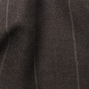 Cadogan-Wool Stripe Fabric-Peat