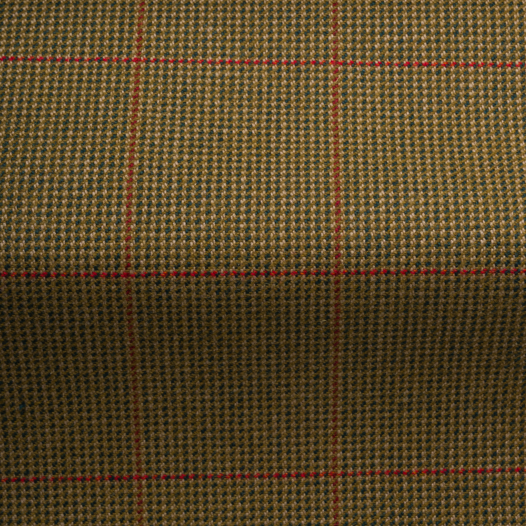 Tweed Tabric, Green Check
