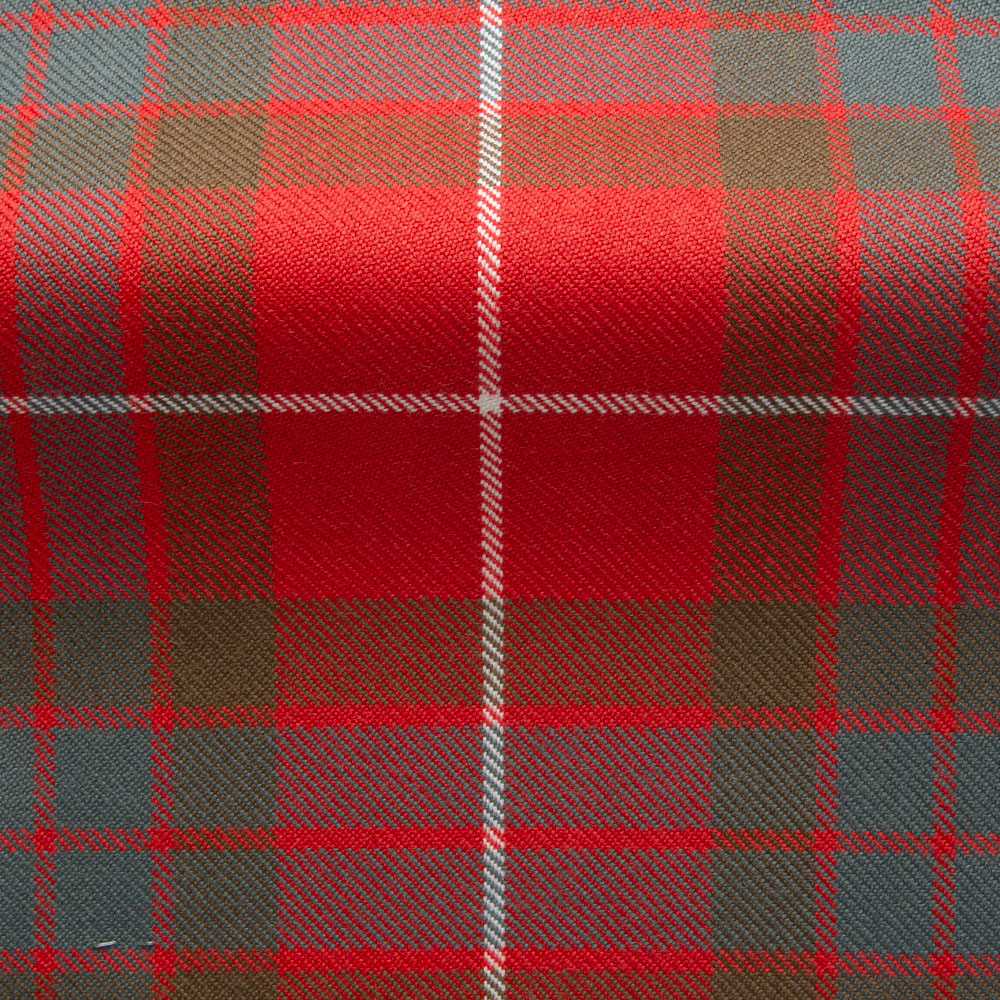 Fraser Red Weathered Tartan