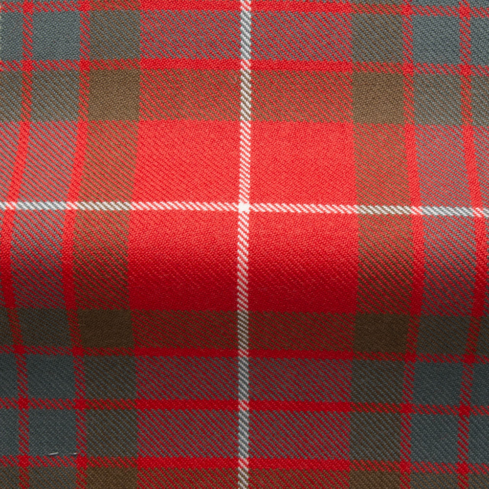 Fraser Red Weathered Tartan