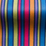 Wool Striped Fabric-Multi