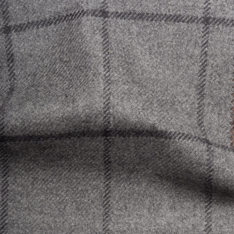 Grey Windowpane Check
