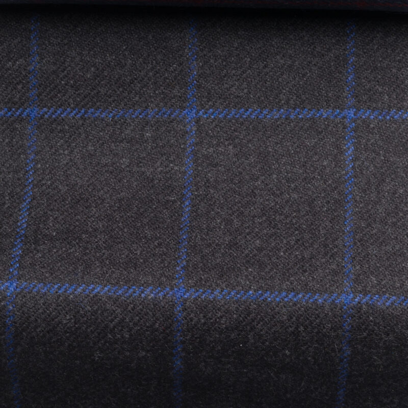 wool check fabric