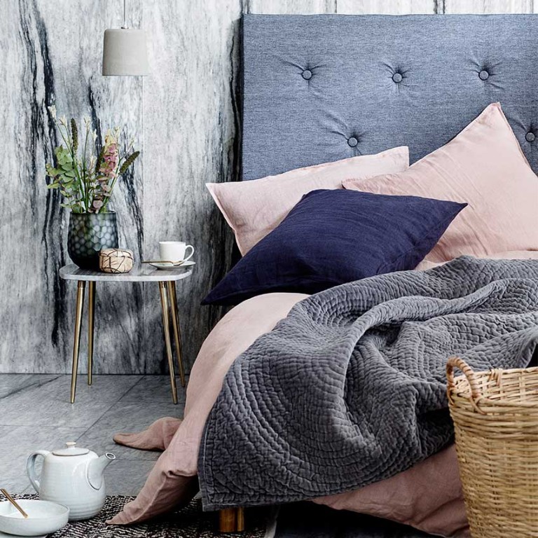 Elle Decor Headboard Article Fabric Advice from Spruce London