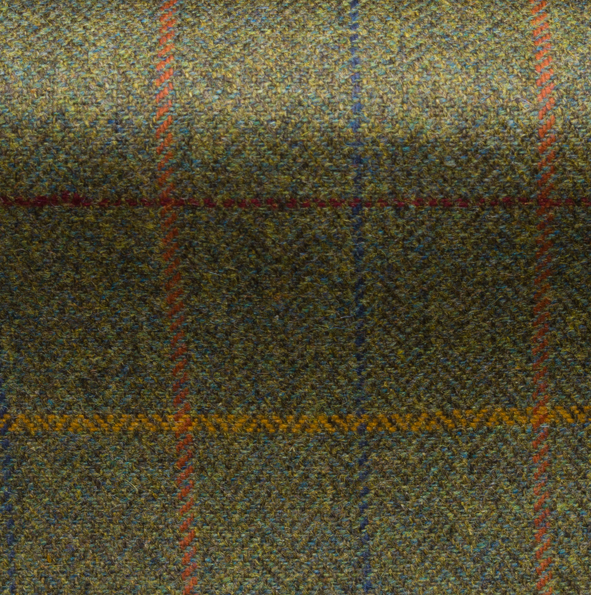 green check fabric - Spruce London