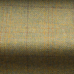 Wool check tweed fabric, spruce london