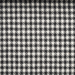 Black & White Check Tweed