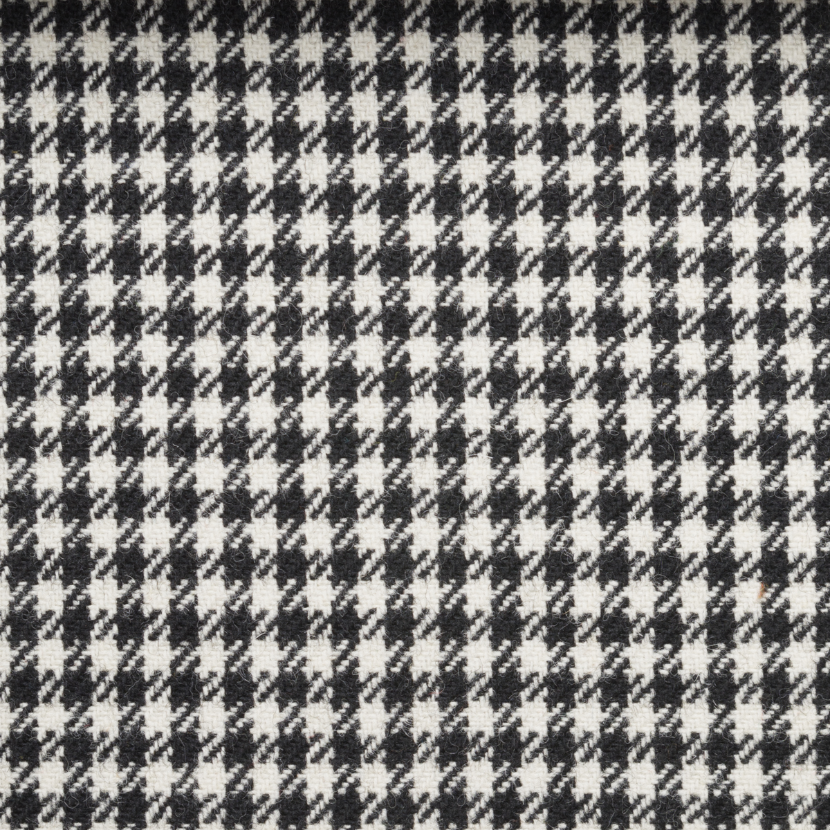 Black & White Check Tweed